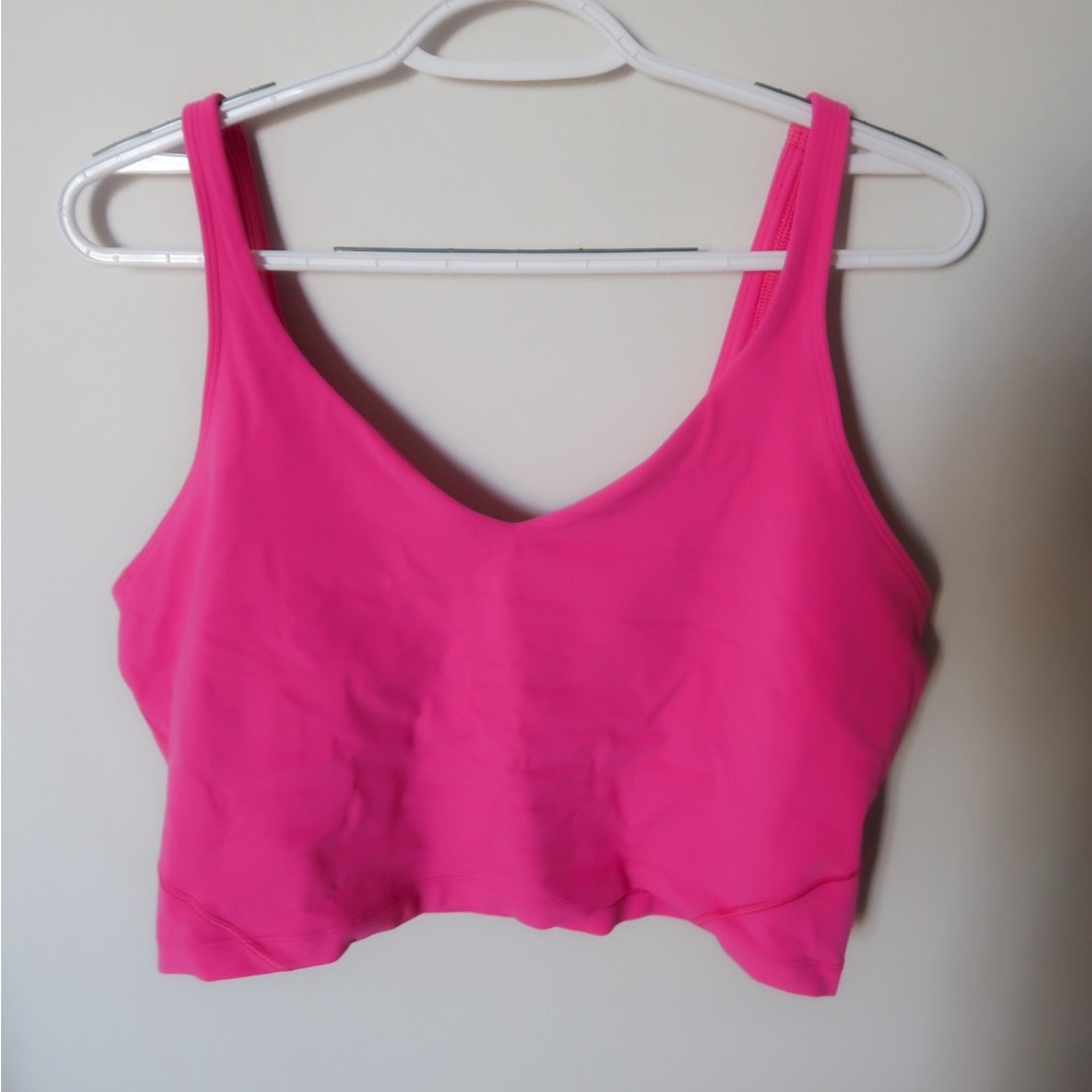LULULEMON ALIGN TANK-SONIC PINK🩷